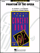 cover The Phantom of the Opera Concert Band sheet music cover